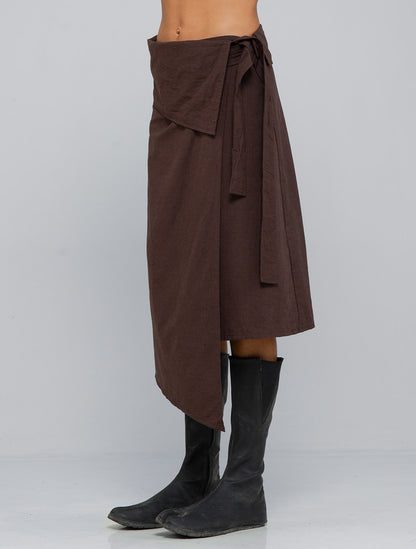 Wabi-Sabi Wrap Skirt
