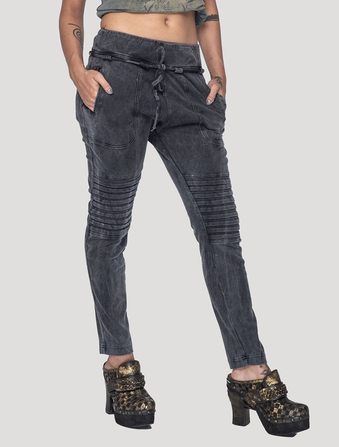 'Yugo' 100% Cotton Grunge Pants - Psylo Fashion