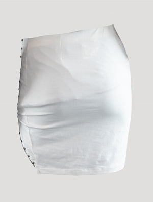 Zip Mini Skirt - Psylo Fashion