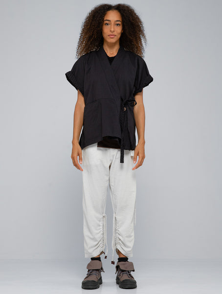 Sashiko Kimono - Black