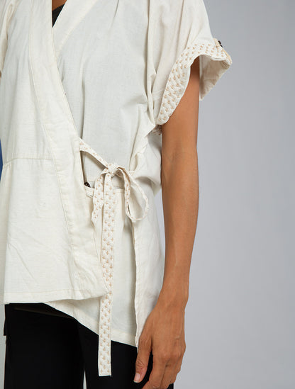 Sashiko Kimono - Natural