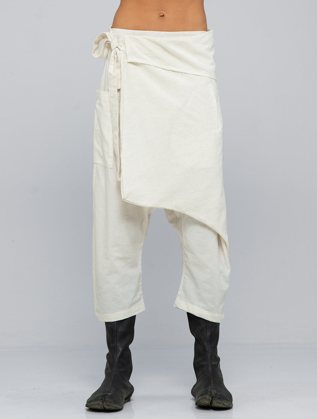 Shibui Skirted Pants - Natural