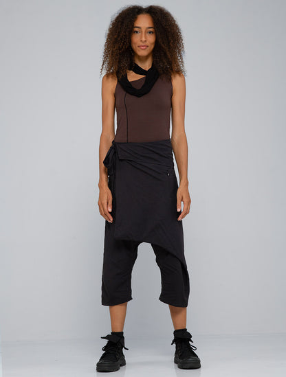 Shibui Skirted Pants - Black