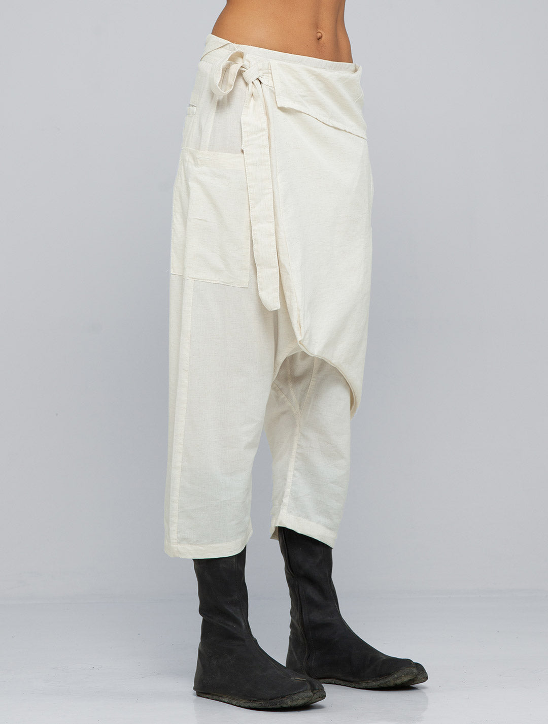 Shibui Skirted Pants - Natural