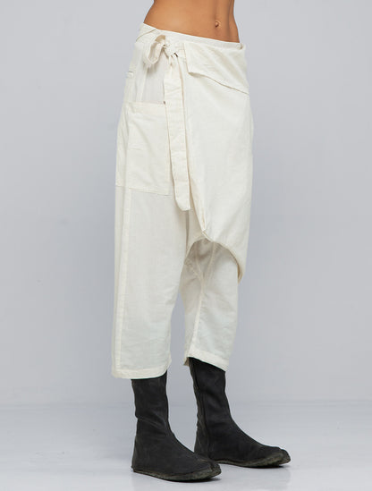 Shibui Skirted Pants - Natural