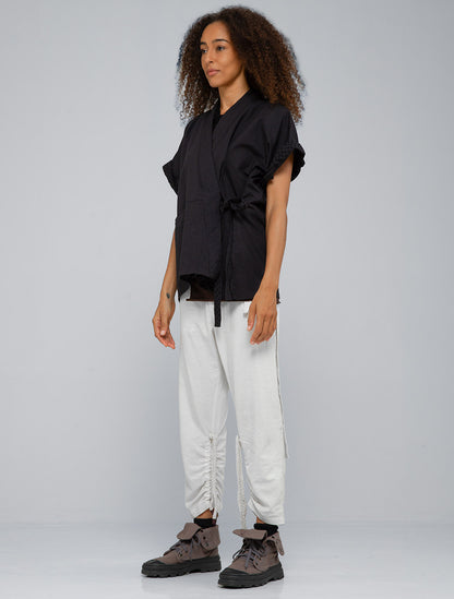Sashiko Kimono - Black