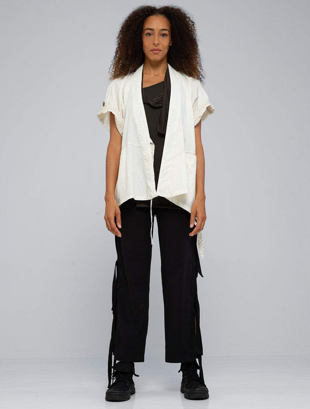 Sashiko Kimono - Natural