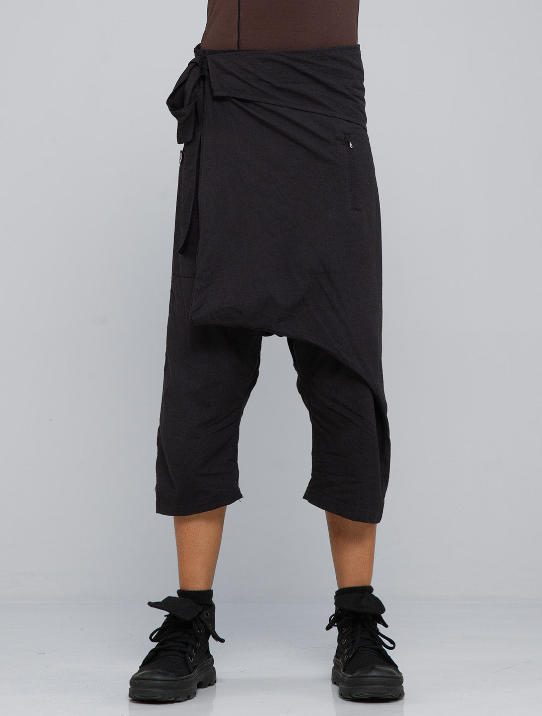 Shibui Skirted Pants - Black