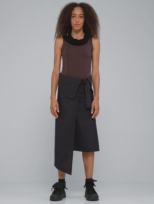 Wabi-Sabi Wrap Skirt