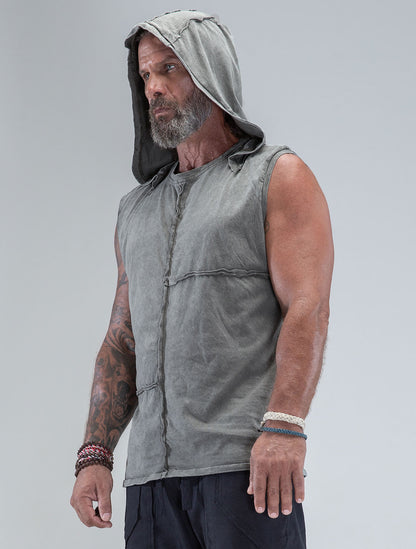 Jaguar Sleeveless Hoodie Tee