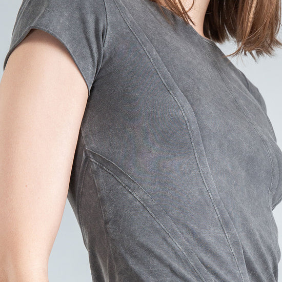 Magnolia Asymmetric Crop Top - Psylo Fashion