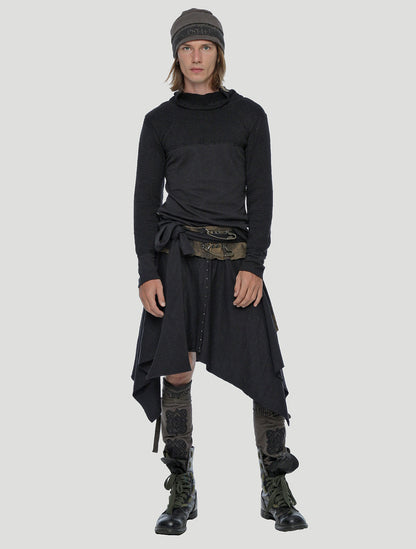 Ash Unisex Wrap Skirt - Psylo Fashion 