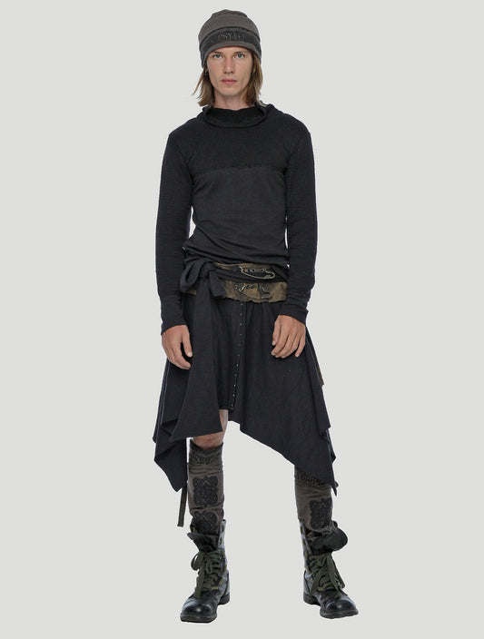 Ash Unisex Wrap Skirt - Psylo Fashion 