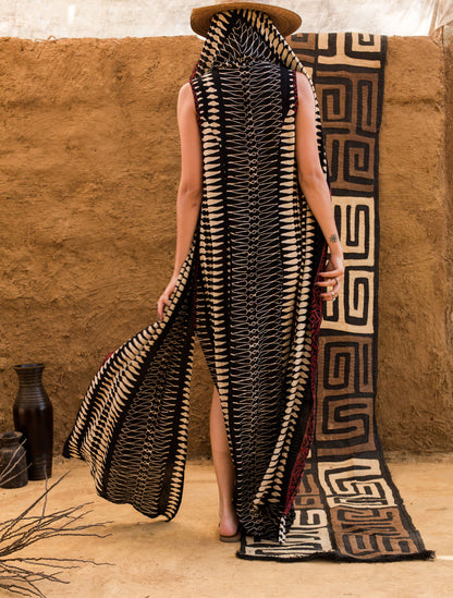 Azumi Kai Long Vest by Alekai - Psylo Fashion