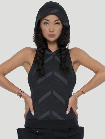 Bogo Hooded Singlet - Psylo Fashion