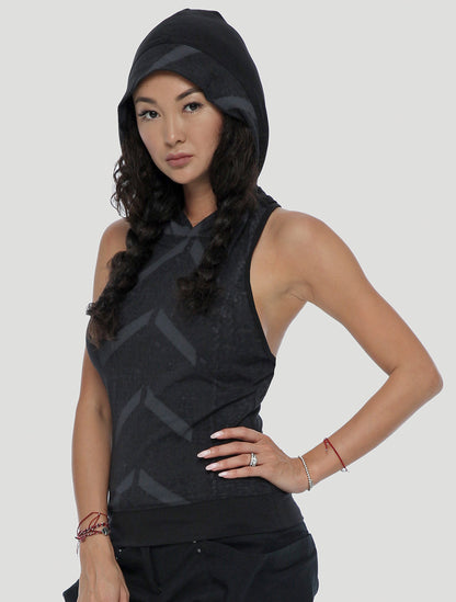Bogo Hooded Singlet - Psylo Fashion