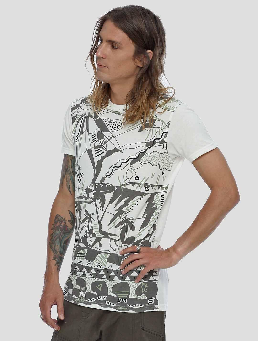 Bali Short Sleeves Tee - Psylo Fashion