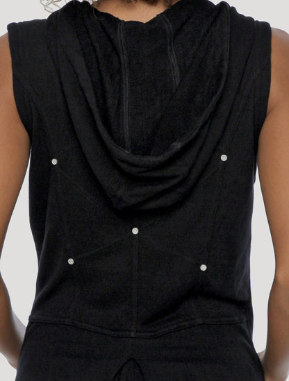 Basque hoodie Vest streetwear for women by Psylo Fashion