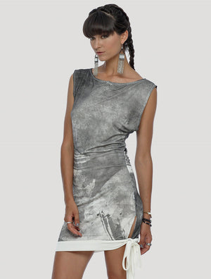 Brush Mini Dress - Psylo Fashion
