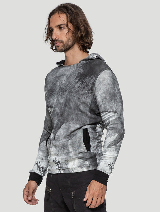 Brush Hoodie Jumper - Psylo Fashion