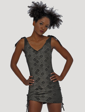 Batik Mini Dress - Psylo Fashion