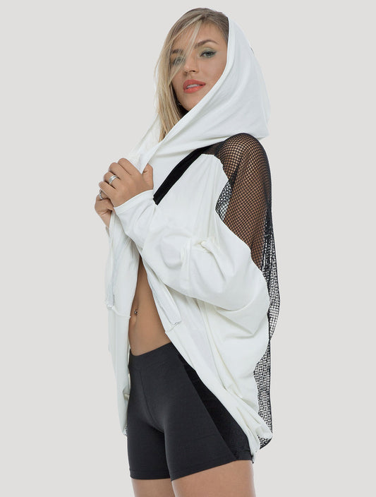 Breather Hooded Kaftan - Psylo Fashion