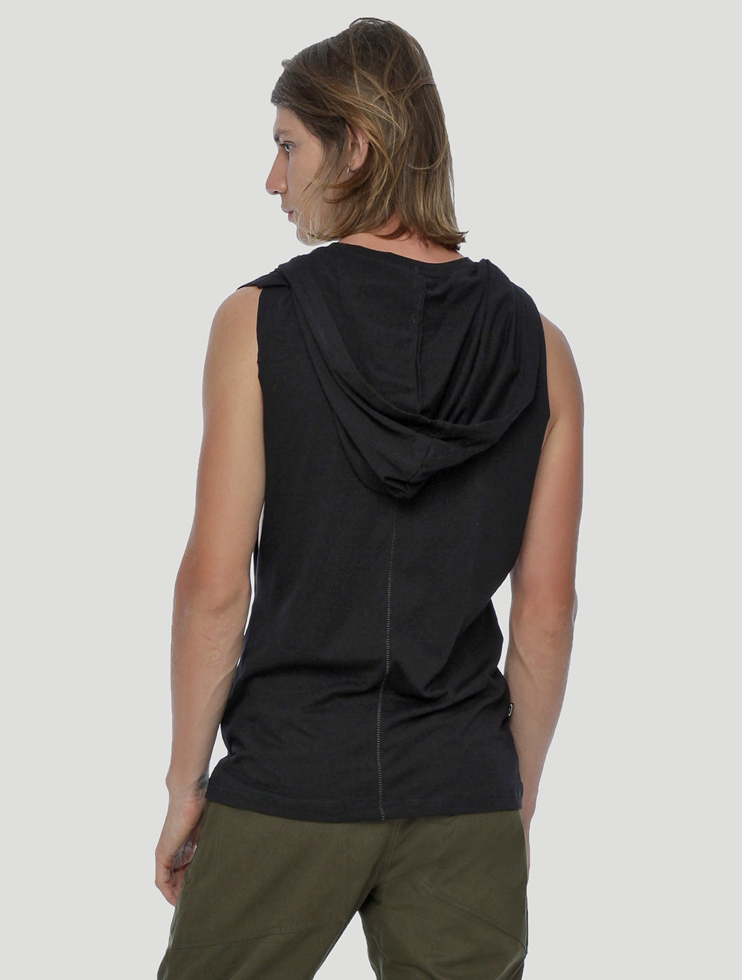 Buddha Hoodie Singlet Tee - Psylo Fashion