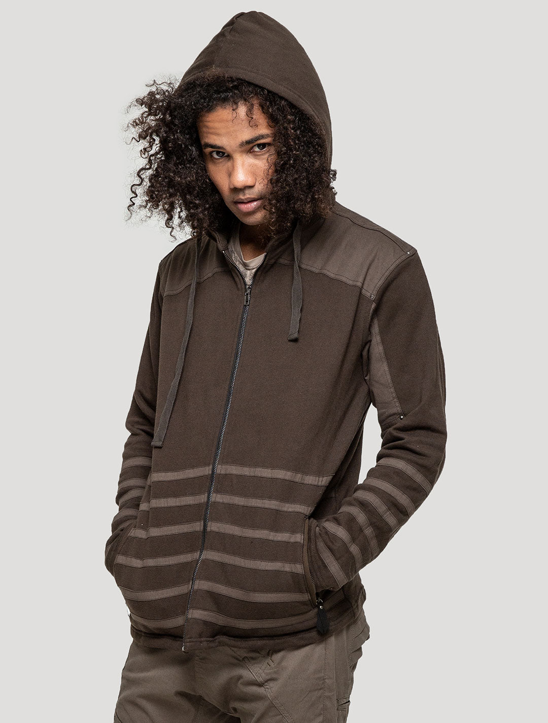 Crossing Rmx Hooded Jacket | Biker's Zipped Hoodie - Psylo