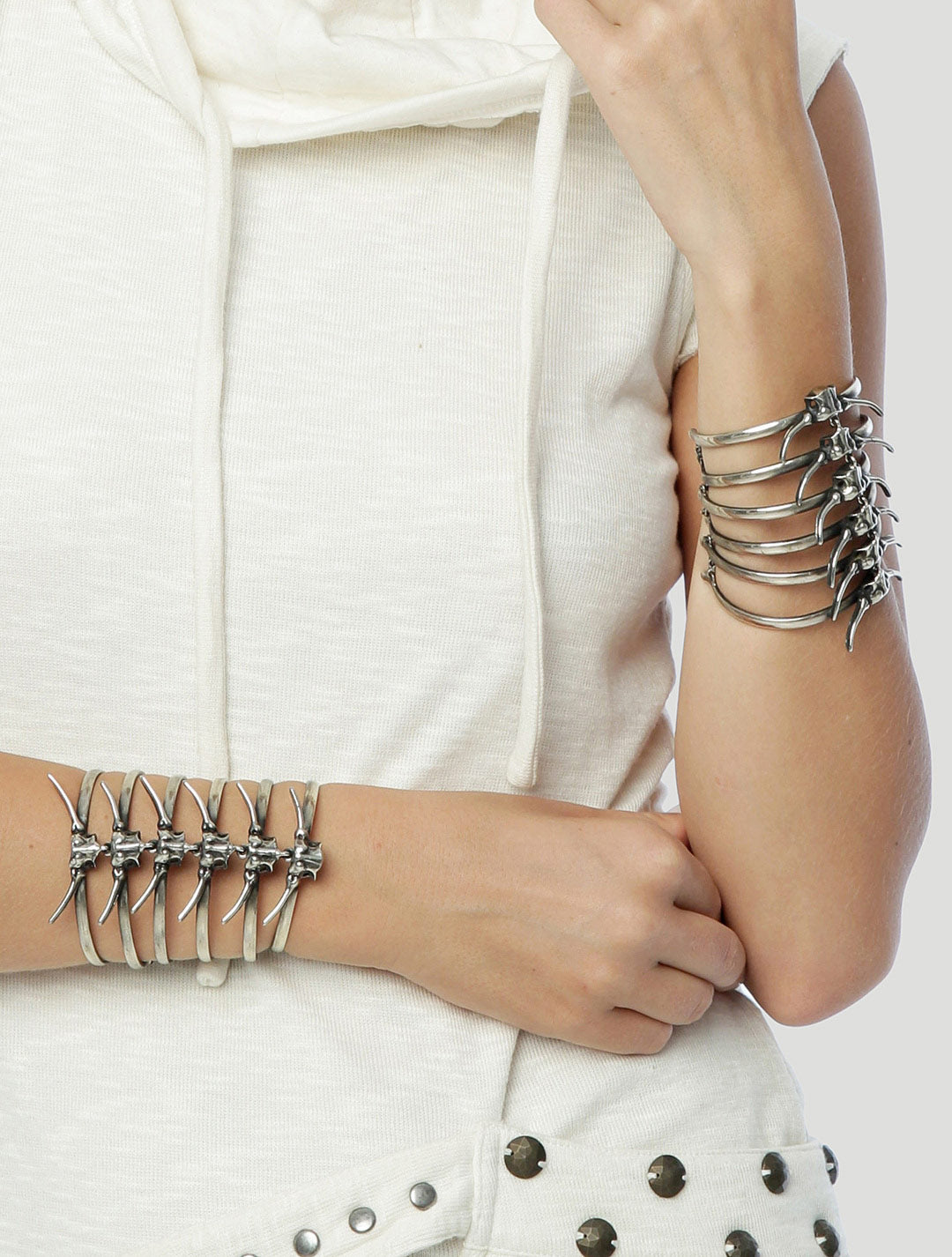 The Centipede Cuff Bracelet by Costume Therapy - Psylo Fashion