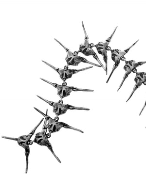 The Centipede Monster Neckpiece by Costume Therapy - Psylo Fashion