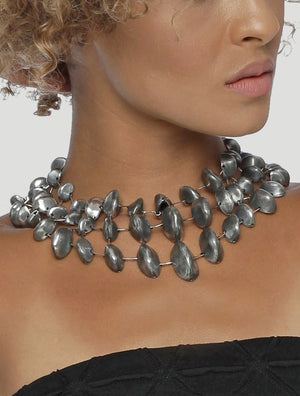 The Croc Articulated Necklace by Costume Therapy - Psylo Fashion