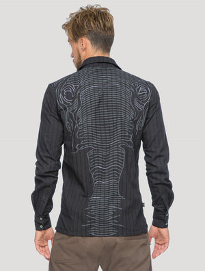 Elephant Buttoned Shirt - Psylo Fashion