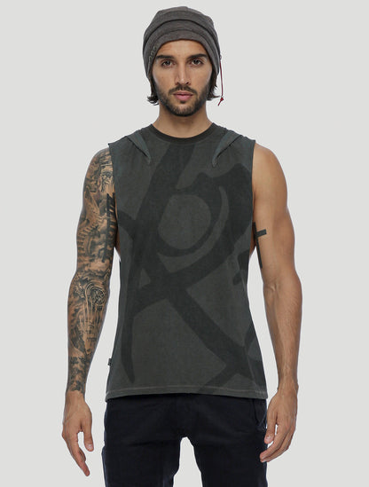 Fearless Hoodie Singlet - Psylo Fashion
