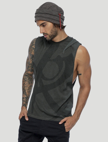 Fearless Hoodie Singlet - Psylo Fashion