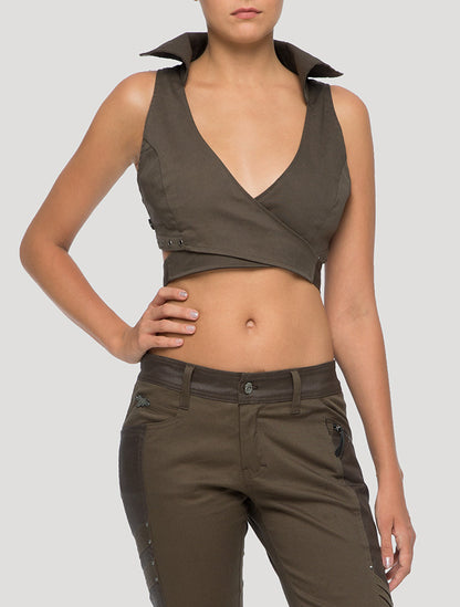 Fulla Wrap Top - Psylo Fashion