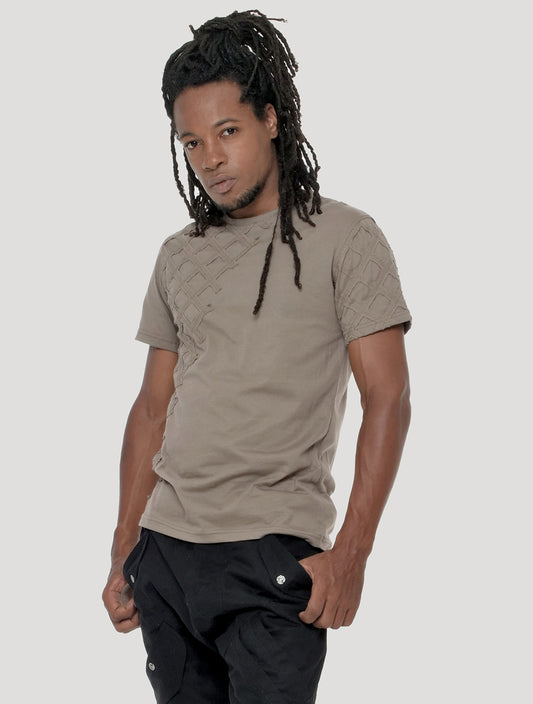 Gauda Short Sleeves Tee - Psylo Fashion