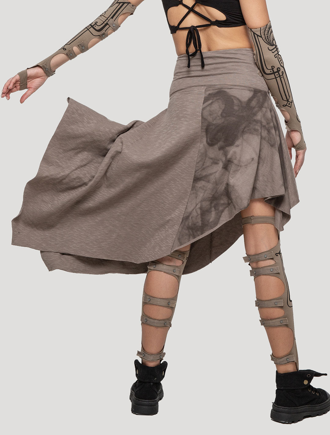 Gal Asymmetric Skirt - Psylo Fashion