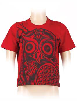 Owl Short Sleeves Top (Kids) - Psylo Fashion