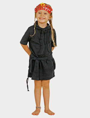 Soba' Short Sleeves Dress (Kids) - Psylo Fashion