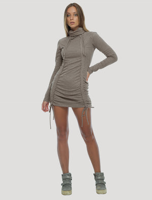 Kamer Long Sleeves Mini Dress - Psylo Fashion