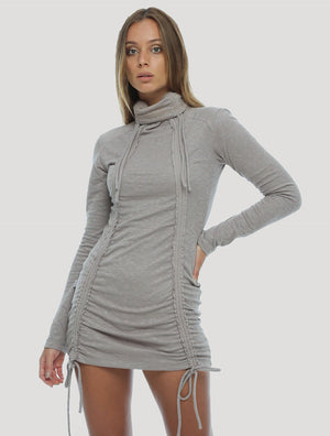 Kamer Long Sleeves Mini Dress - Psylo Fashion