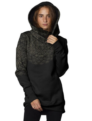 Lotus Hoodie Jumper by Plazmalab