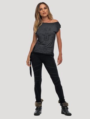 Maya Short Sleeves Top - Psylo Fashion