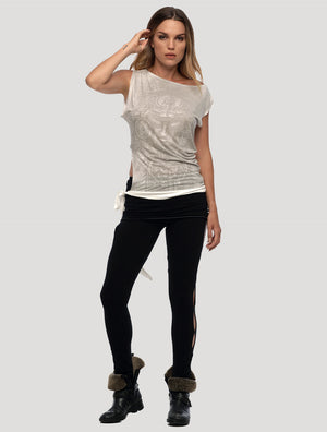 Maya Short Sleeves Top - Psylo Fashion