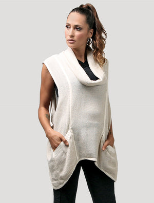 Mini Cleo Sleeveless Short Vest by Alekai - Psylo Fashion