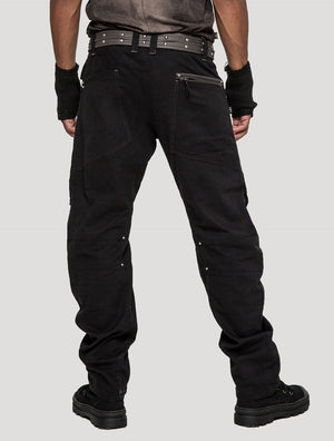 Black Magnus Pants - Psylo Fashion