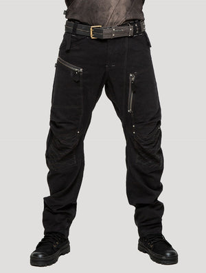 Black Magnus Pants - Psylo Fashion