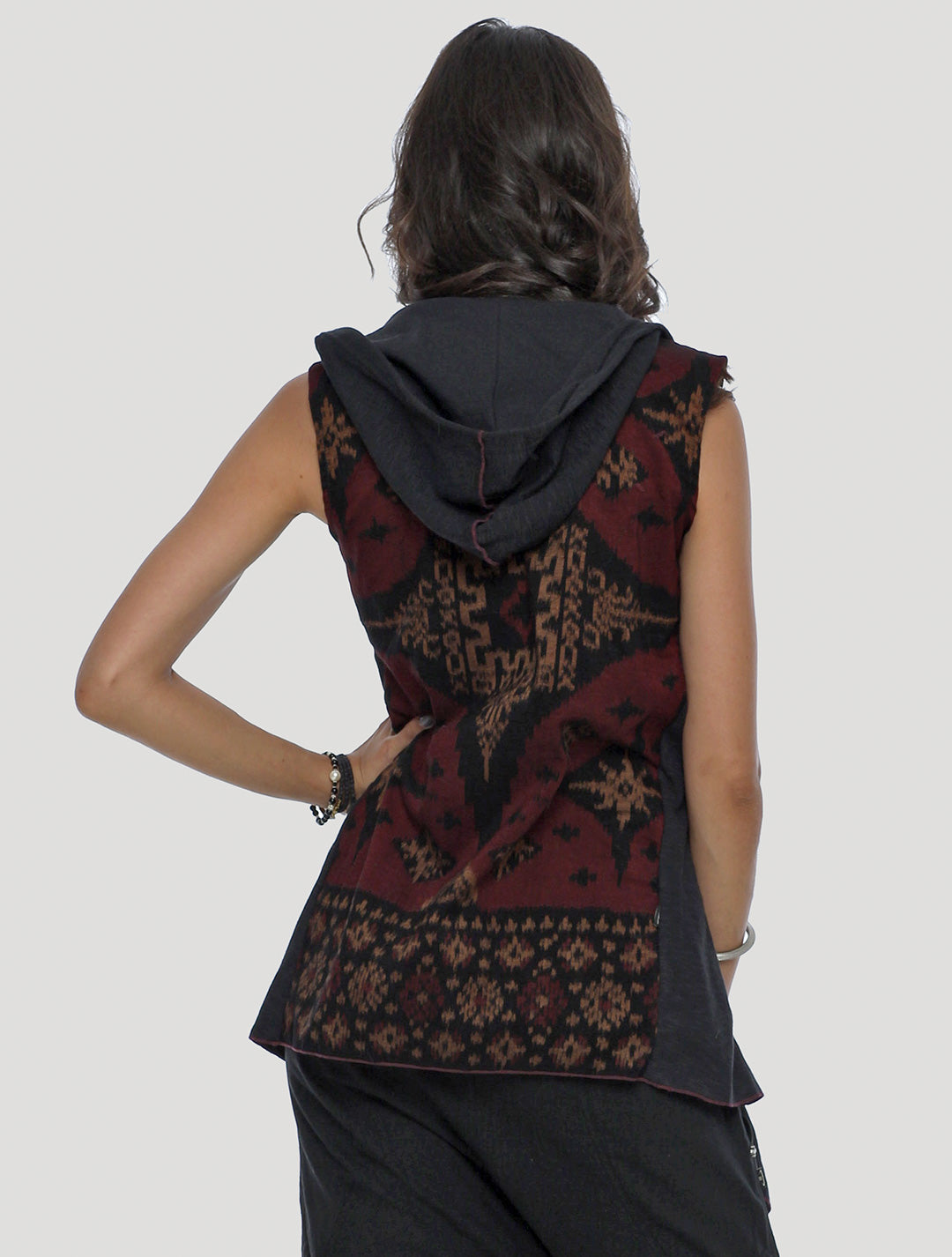 Mali Hooded Vest - Psylo Fashion