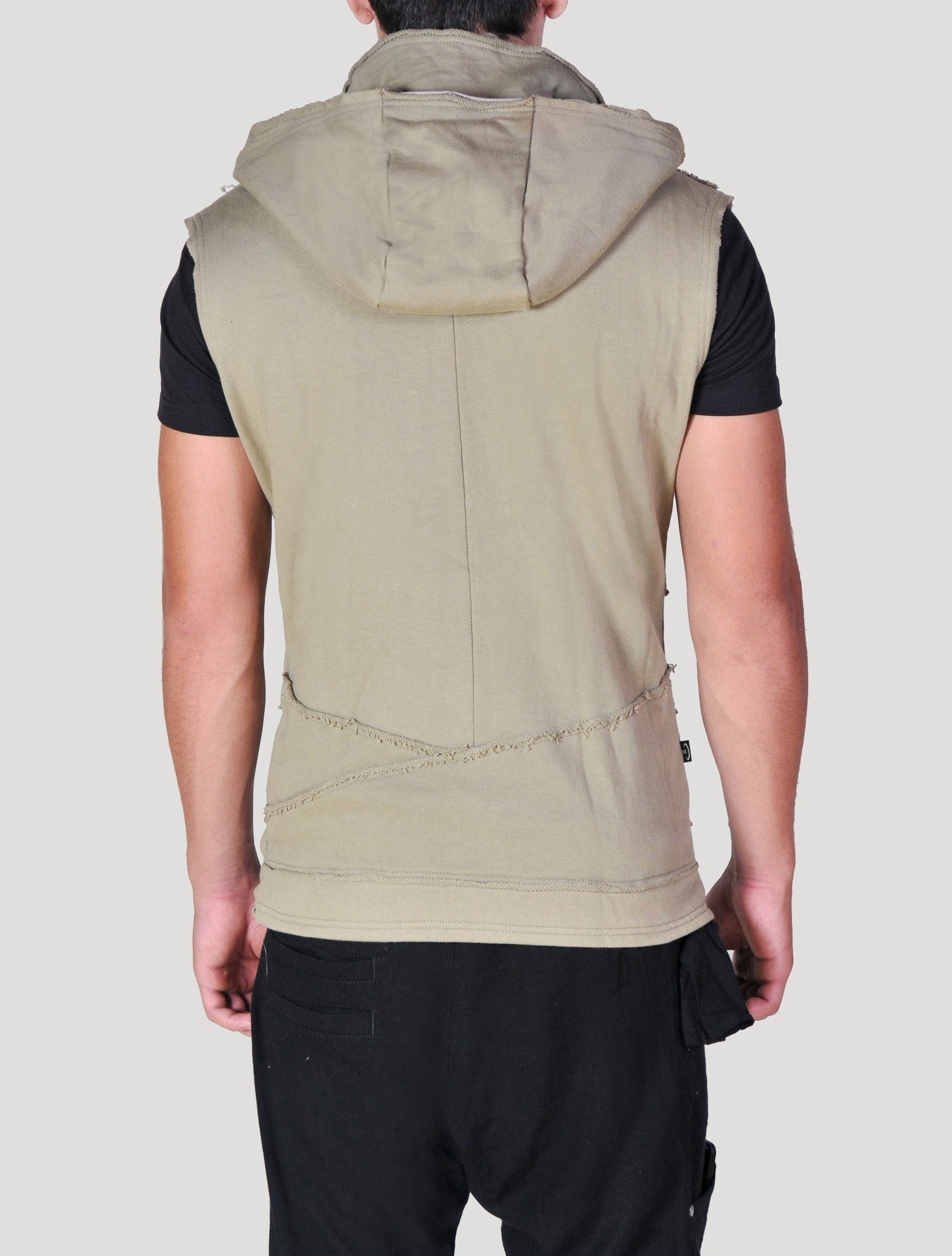 Moli Hoodie Vest - Psylo Fashion
