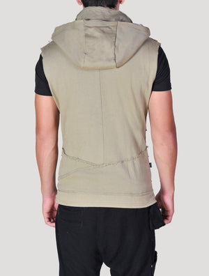 Moli Hoodie Vest - Psylo Fashion
